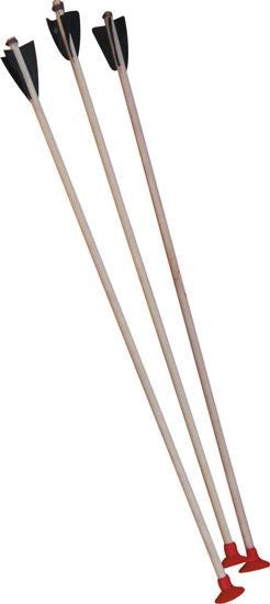 Arco e freccia Arco per bambini, legno extra spesso, 3 frecce, arco da 100 cm